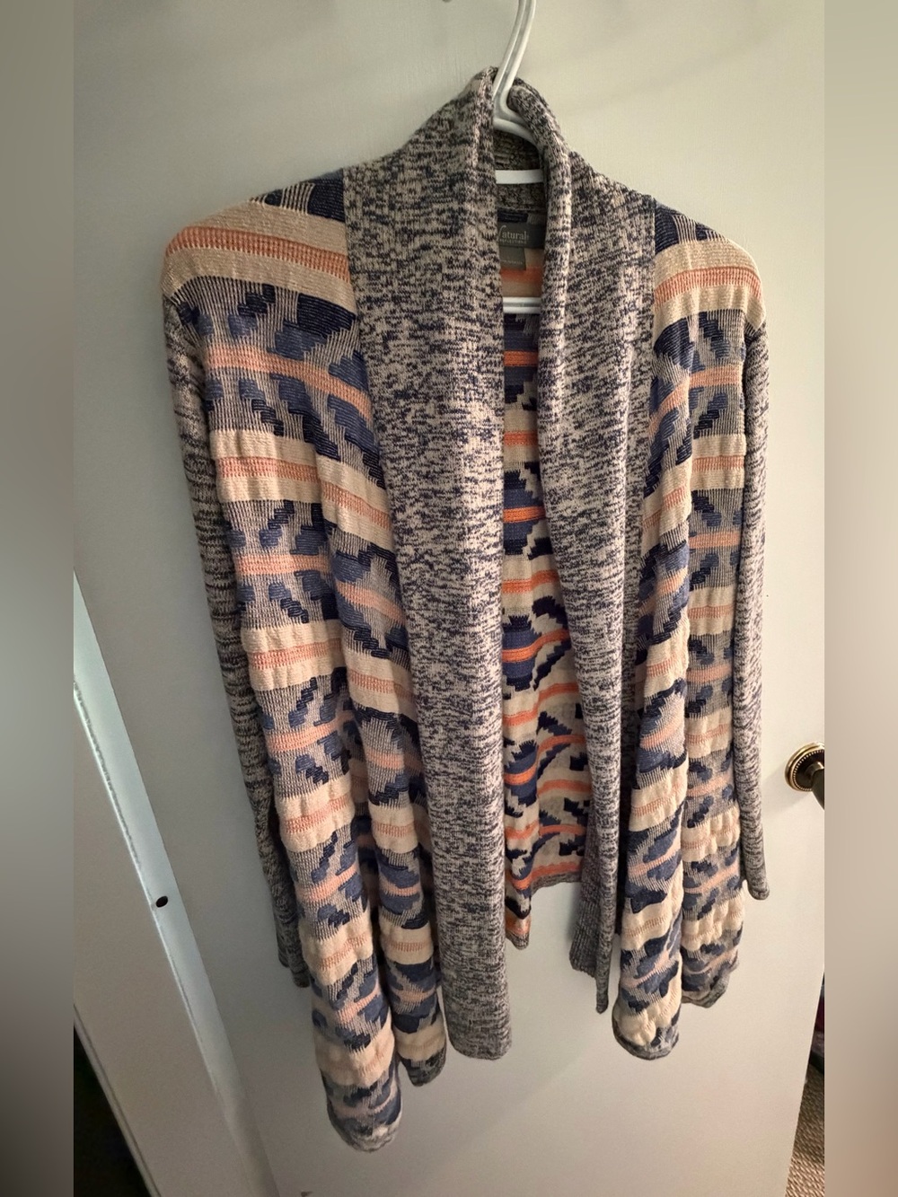Natural Reflections open cardigan size Large